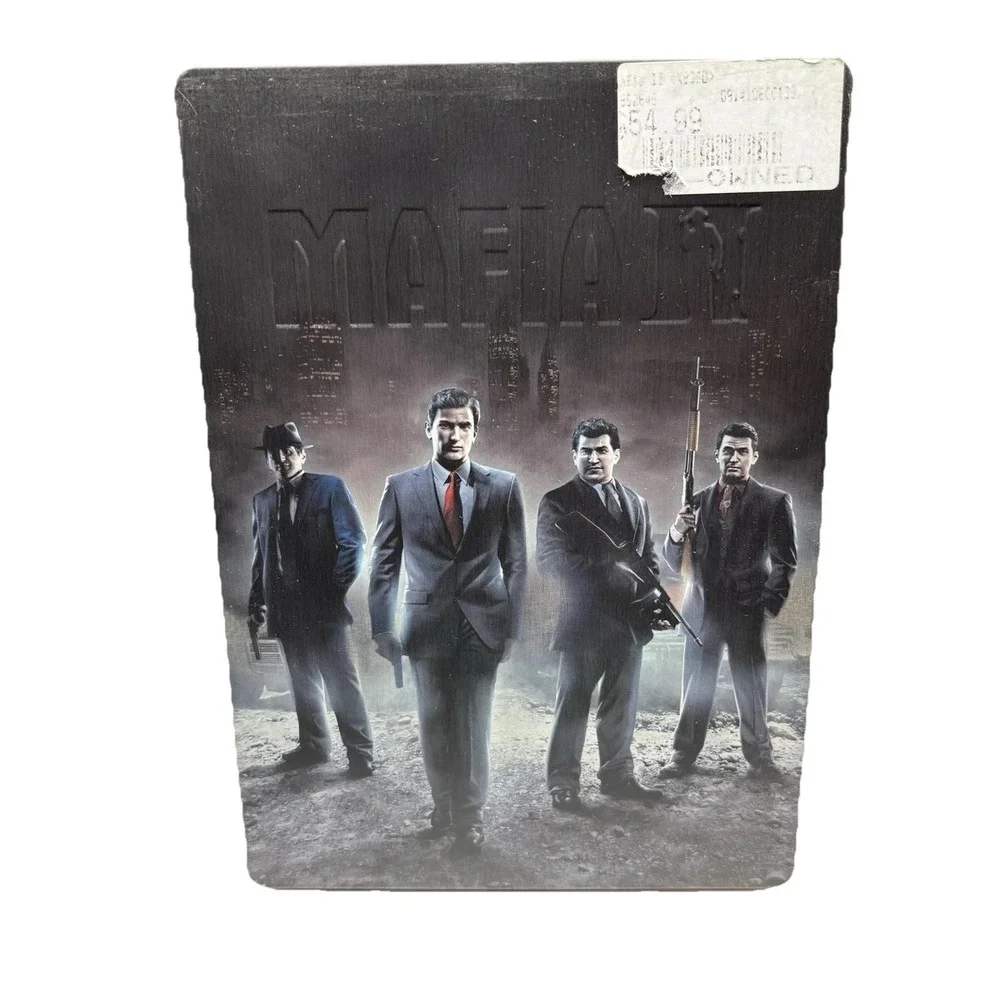 Mafia II (Microsoft Xbox 360, 2010) Steel Book Edition Excellent CIB